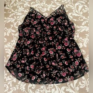 Maurices babydoll strapping tank NWT